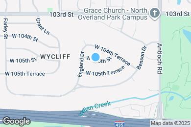 Map image of the property - 9011 W 105th St