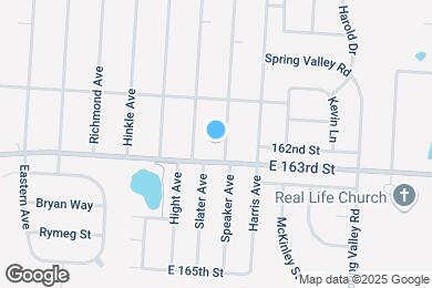 Map image of the property - 16208 Speaker Ave