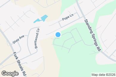 Map image of the property - 421 Stonefence Dr