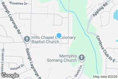 Map image of the property - 1209 Calebs Ridge Dr