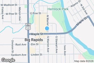 Map image of the property - 107 N Warren Ave