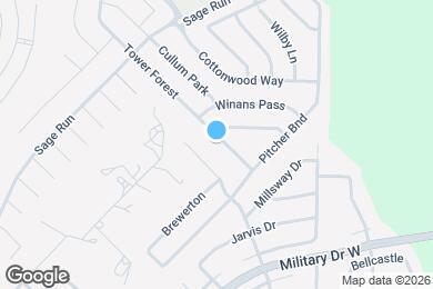 Map image of the property - 12307 Tower Frst