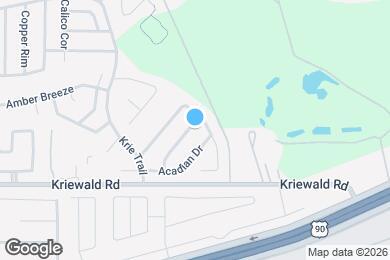 Map image of the property - 9616 Kennebec Way