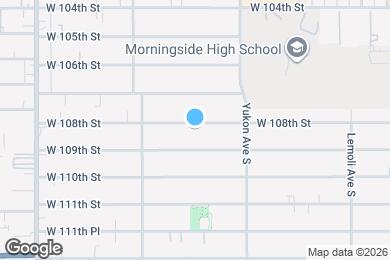 Map image of the property - 3666 W 108th St