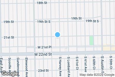 Map image of the property - 2102 Harvey Ave