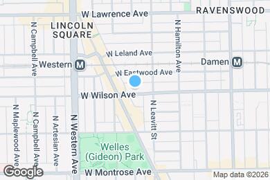 Map image of the property - 2226 W Wilson