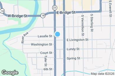 Map image of the property - 315 S Bloomington St