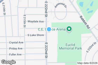 Map image of the property - 521 E 222nd St