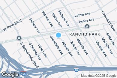 Map image of the property - 2621 Veteran Ave