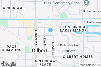 Map image of the property - 306 N Palm St