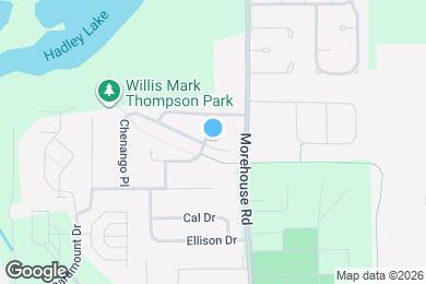 Map image of the property - 3901 Abnaki Way