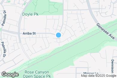 Map image of the property - 7837 Camino Huerta