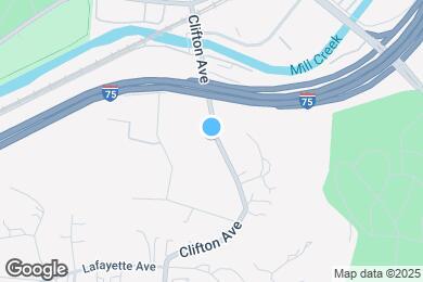 Map image of the property - 4081 Clifton Ave