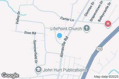 Map image of the property - 702 Valley Green Dr