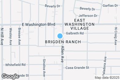 Map image of the property - 1235 N Allen Ave