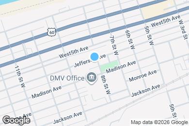 Map image of the property - 803 Jefferson Ave