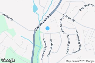 Map image of the property - 12810 Swann Branch Dr