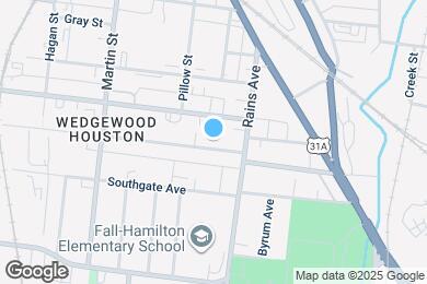 Map image of the property - 514 Moore Ave