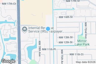 Map image of the property - 1301 NW 76th Ave