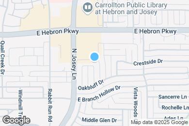 Map image of the property - 1927 Vista Oaks Dr