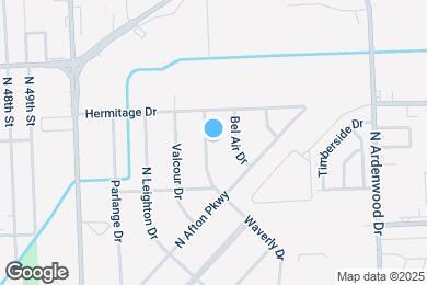 Map image of the property - 1134 Waverly Dr