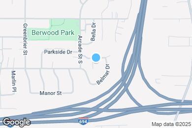 Map image of the property - 858 Woodgate Dr