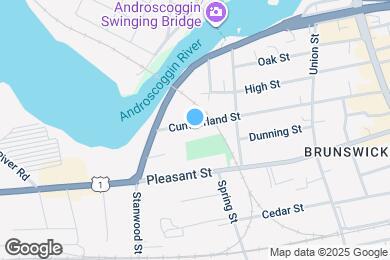 Map image of the property - 61 Cumberland St