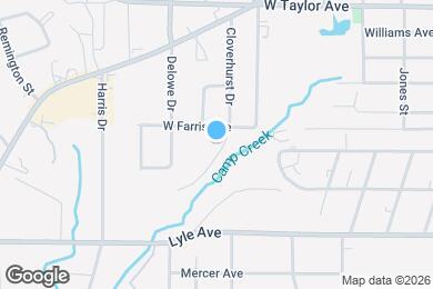 Map image of the property - 3169 Cloverhurst Dr