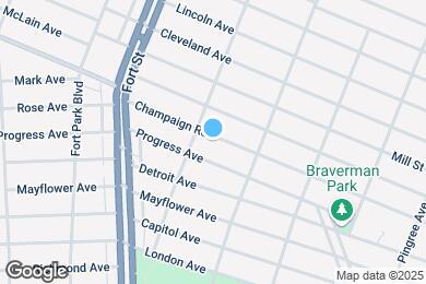 Map image of the property - 1073 Champaign Rd