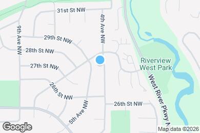 Map image of the property - 2729 4th Ave NW