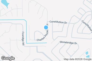 Map image of the property - 606 Charles Pinckney St