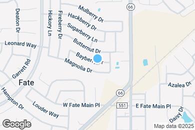 Map image of the property - 324 Bayberry Dr