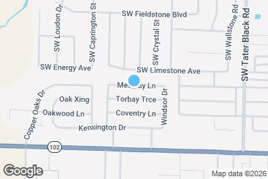 Map image of the property - 1210 Medway Ln