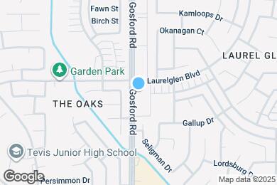 Map image of the property - Cedar Oaks
