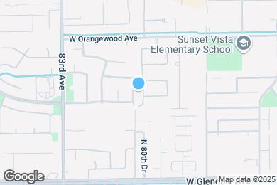Map image of the property - 7306 N 80th Ln
