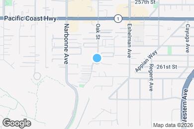 Map image of the property - 26016 Oak St