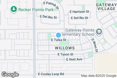 Map image of the property - 4160 E Tulsa St