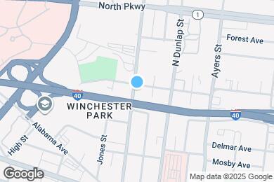 Map image of the property - 384 N Manassas St