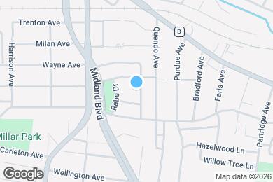 Map image of the property - 1535 N Jackson Ave