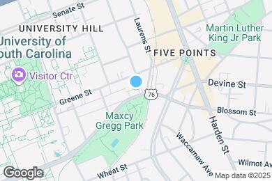 Map image of the property - 1843 Devine Street