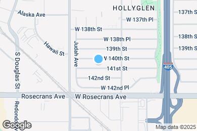 Map image of the property - 5447 W 141st St