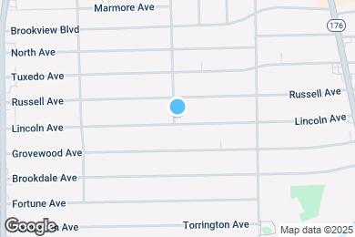 Map image of the property - 2716 Lincoln Ave