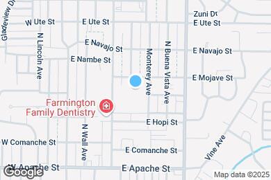 Map image of the property - 807 N Monterey Ave