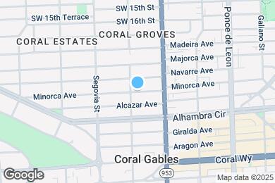 Map image of the property - 384 Minorca Ave