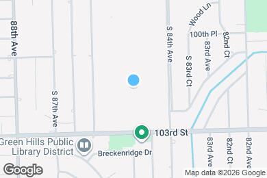 Map image of the property - 10222 S 84th Terrace
