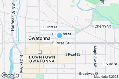 Map image of the property - 407 N Elm Ave