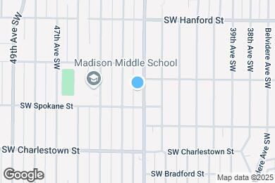 Map image of the property - 3435 California Ave SW