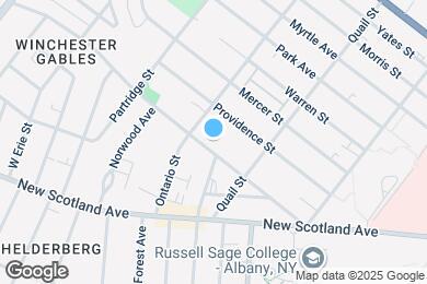 Map image of the property - 115 Woodlawn Ave