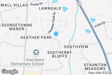 Map image of the property - 203 Southerby Bluffs Ct