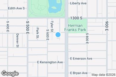 Map image of the property - 1394 S Green St